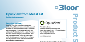 Cover of OpusView product sheet