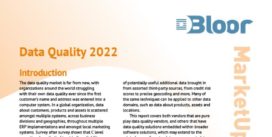 DATA QUALITY 2022 Market Update cover thumbnail