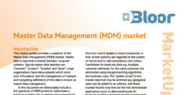Master Data Management MDM Market Update 2022 (cover thumbnail)
